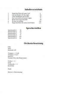 Singet dem Herrn Partitur Frauenchor