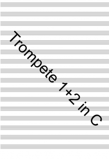 Singet dem Herrn ein neues Lied Trompete 1+2 in C Singet dem Herrn ein neues Lied Trompete 1+2 in C