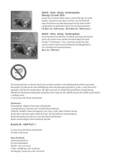 David Veeh-Harfe - Partiturausgabe