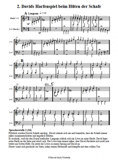 David Veeh-Harfe - Partiturausgabe