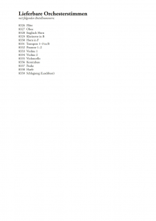 David - König, Sänger und Poet - (Partitur) Digital