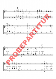 Hosianna, gelobet sei, der da kommt (GCh)