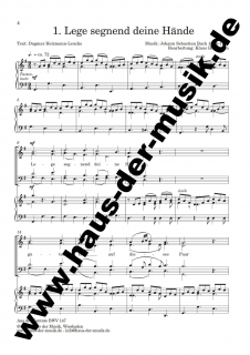 Geht mit Gottes Segen - (Gemischter Chor)