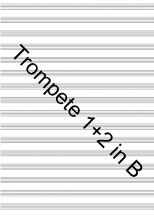 Machet die Tore weit Trompete 1+2 in B