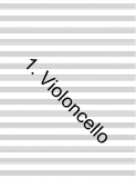 JERUSALEM Die Heilige Stadt - 1. Violoncello