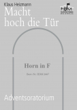 Macht hoch die Tür - (Horn in F)
