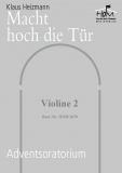 Macht hoch die Tür - (Violine 2) Macht hoch die Tür - (Violine 2)