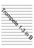 David - König, Sänger und Poet - (Trompete 1-3 in B)