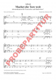 Machet die Tore weit (Chorpartitur FCh)