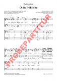 O du fröhliche (Chorpartitur FCh)