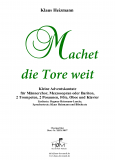 Machet die Tore weit - Chorpartitur (MCh) Machet die Tore weit - Chorpartitur (MCh)