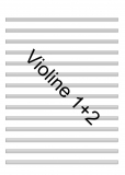 Paulus-Oratorium - Violine 1+2 Paulus-Oratorium - Violine 1+2