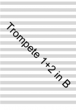 Machet die Tore weit Trompete 1+2 in B