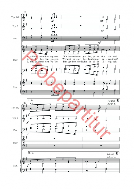 Singet froh. wir haben Grund zu Danken (GCh)