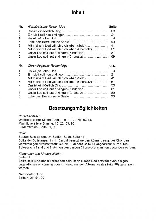 Halleluja! Lobet Gott (Orchesterpartitur)