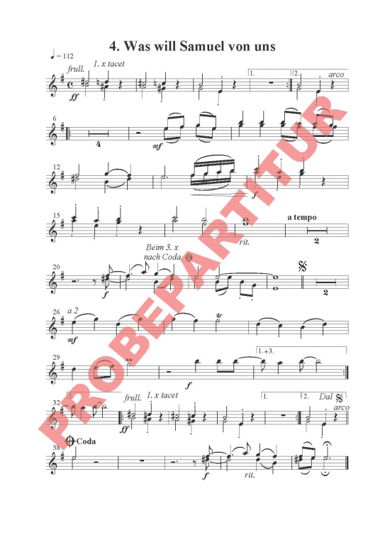 David+Goliat - Querflöte