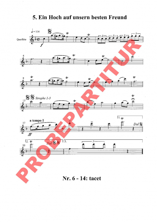 Der verlorene Sohn - (Querflöte)