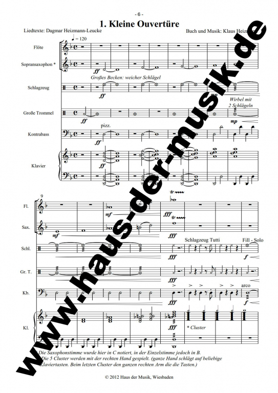 Gesprengte Ketten - (Partitur)