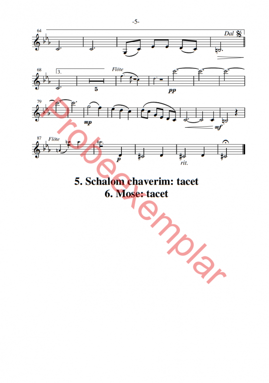 Israel Schalom - (Violine 3)