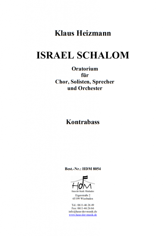 Israel Schalom - (Kontrabass)