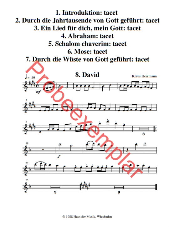 Israel Schalom - (Klarinette)