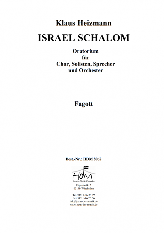 Israel Schalom - (Fagott)