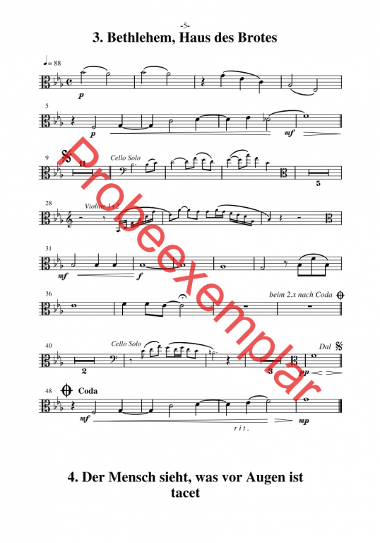 David - König, Sänger und Poet - (Viola)