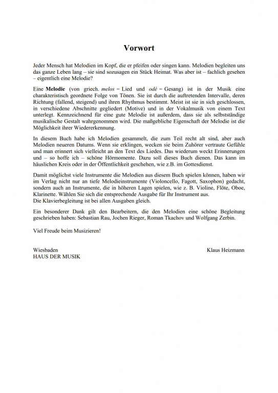 Faszinierende Melodien - (Ausgabe für transponierte Instrumente)