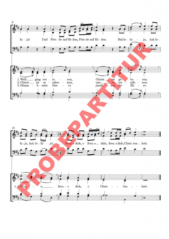 O du fröhliche (GCh)