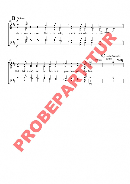 Jesus, unser Retter, naht (GCh)