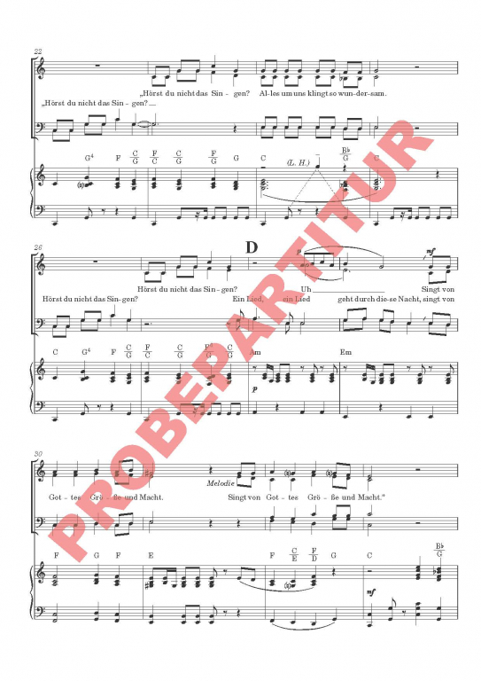 Kleines Lamm, sagt der Nachtwind (GCh)