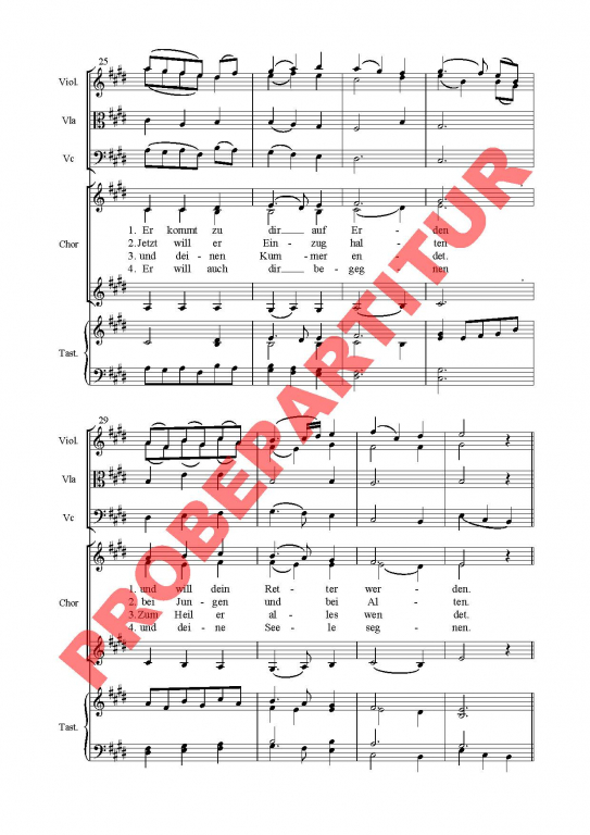 Advent heißt Ankunft (Orchesterpartitur FCh)