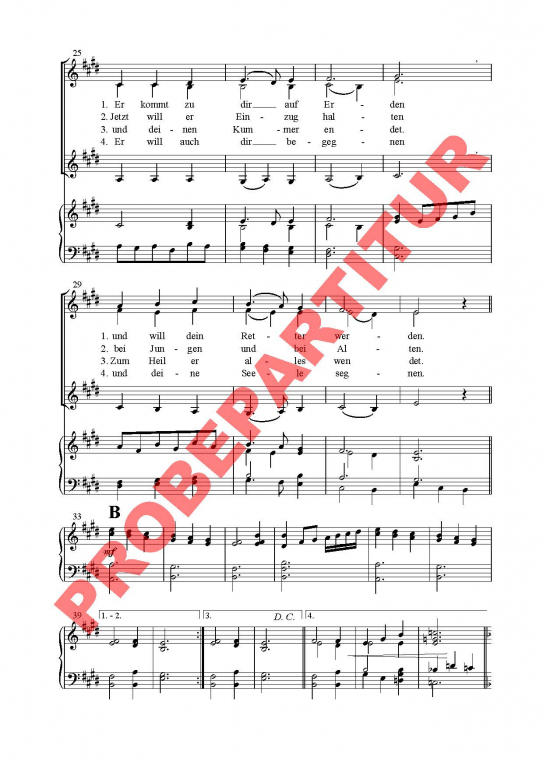 Advent heißt Ankunft (Klavierauszug FCh)