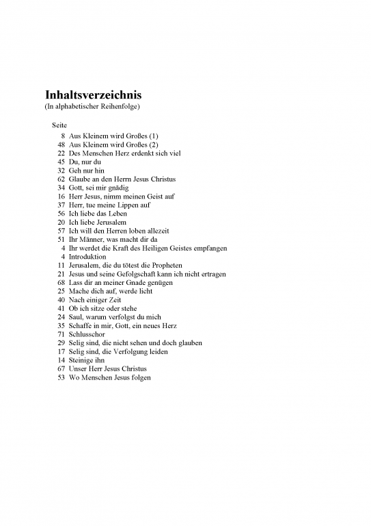 Paulus-Oratorium - Chorpartitur