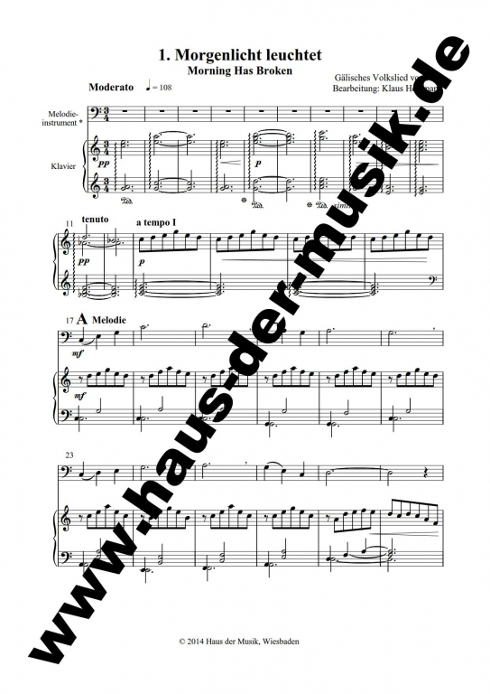 Faszinierende Melodien - (Ausgabe für tiefe Melodieinstrumente) Digital