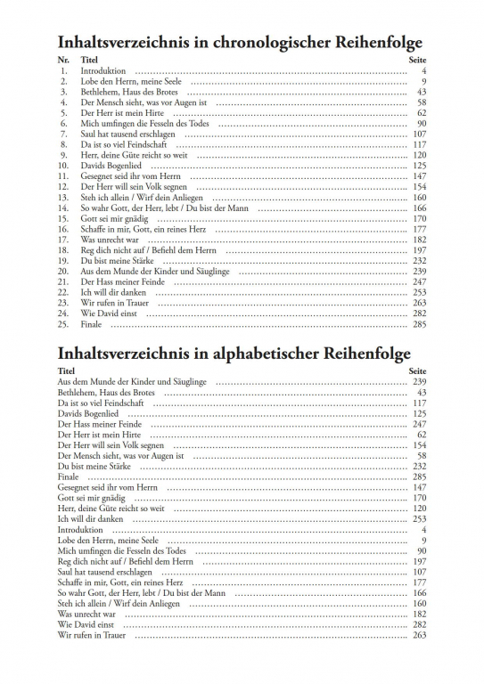 David - König, Sänger und Poet - (Partitur) Digital