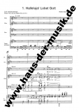 Halleluja! Lobet Gott (Kleine Partitur)