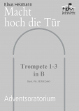 Macht hoch die Tür - (Trompete 1-3 in B)