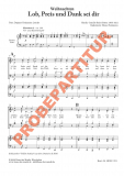 Lob, Preis und Dank sei dir (GCh)