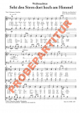 Seht den Stern dort hoch am Himmel (GCh)