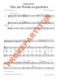 Seht, das Wunder ist geschehen (GCh)