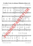 Großer Gott, in deinen Händen (GCh)