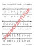 Mein Gott, du siehst die schweren Stunden (GCh)