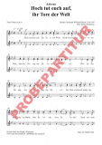 Hoch tut euch auf (Chorpartitur FCh)