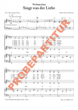 Singt von der Liebe (Partitur FCh)