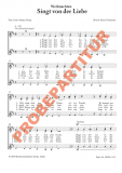Singt von der Liebe (Chorpartitur FCh)