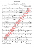 Ehre sei Gott in der Höhe (Silcher) (Chorpartitur FCh)