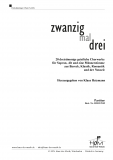 Zwanzig mal drei - (Partitur)
