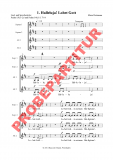 Halleluja! Lobet Gott - (Chorpartitur)