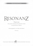 Resonanz - (Chorpartitur)